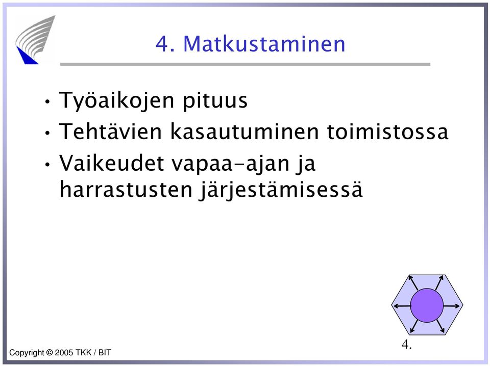 toimistossa Vaikeudet