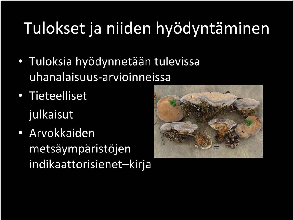arvioinneissa Tieteelliset julkaisut