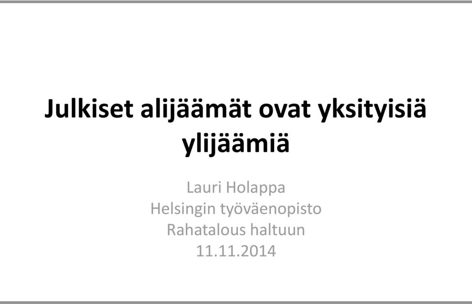 Holappa Helsingin