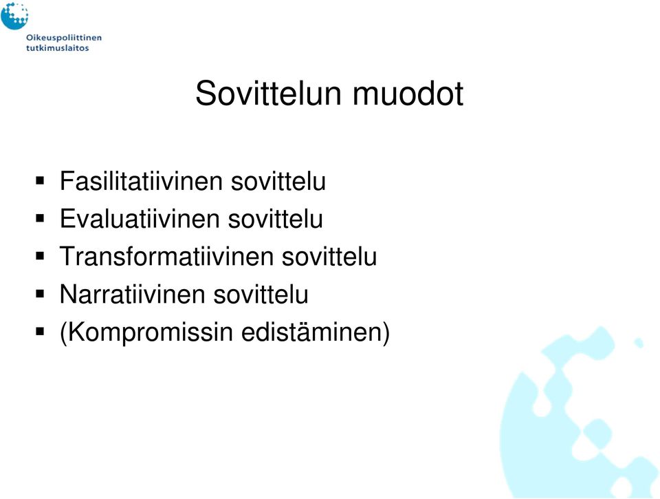 Transformatiivinen sovittelu