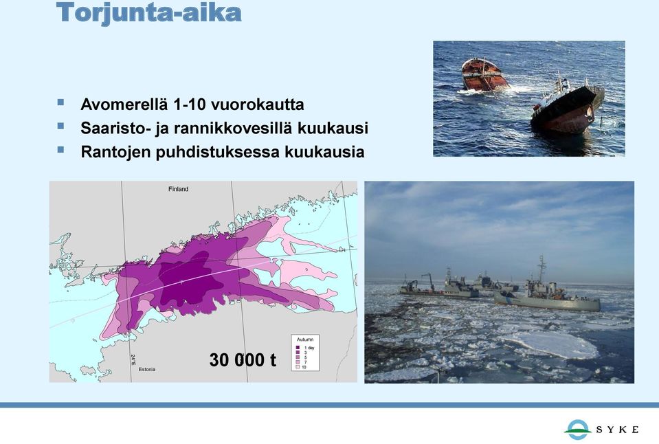 Rantojen puhdistuksessa kuukausia Finland