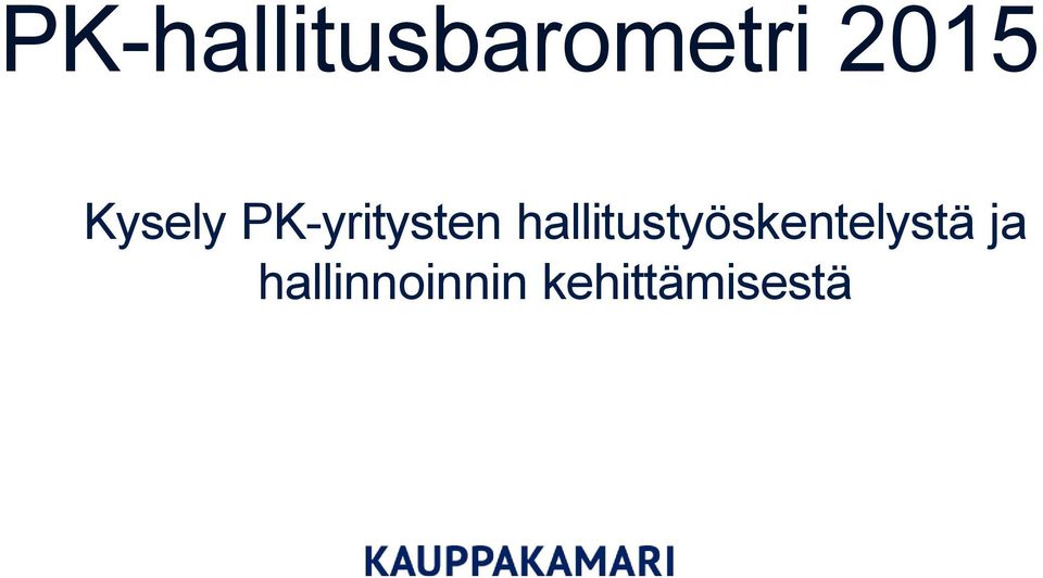 hallitustyöskentelystä