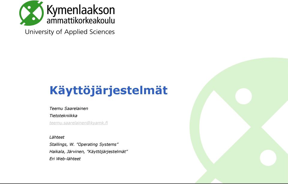 fi Lähteet Stallings, W.