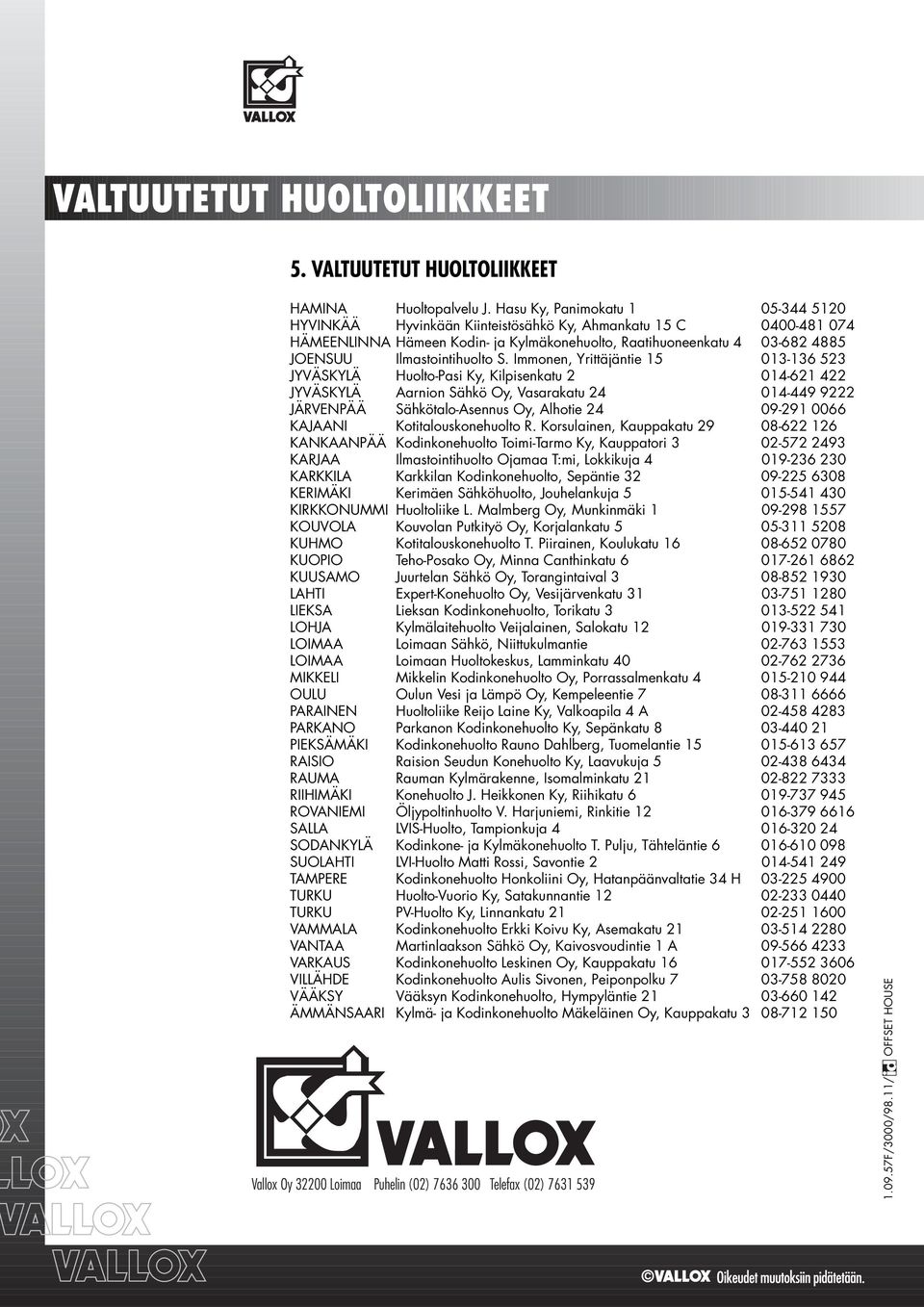 Ilmastointihuolto S.