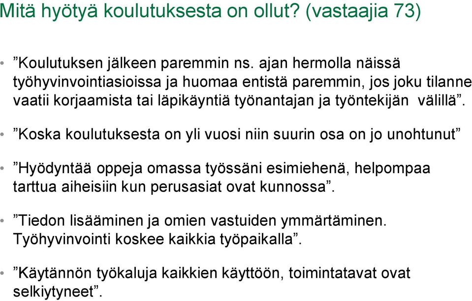 työntekijän välillä.