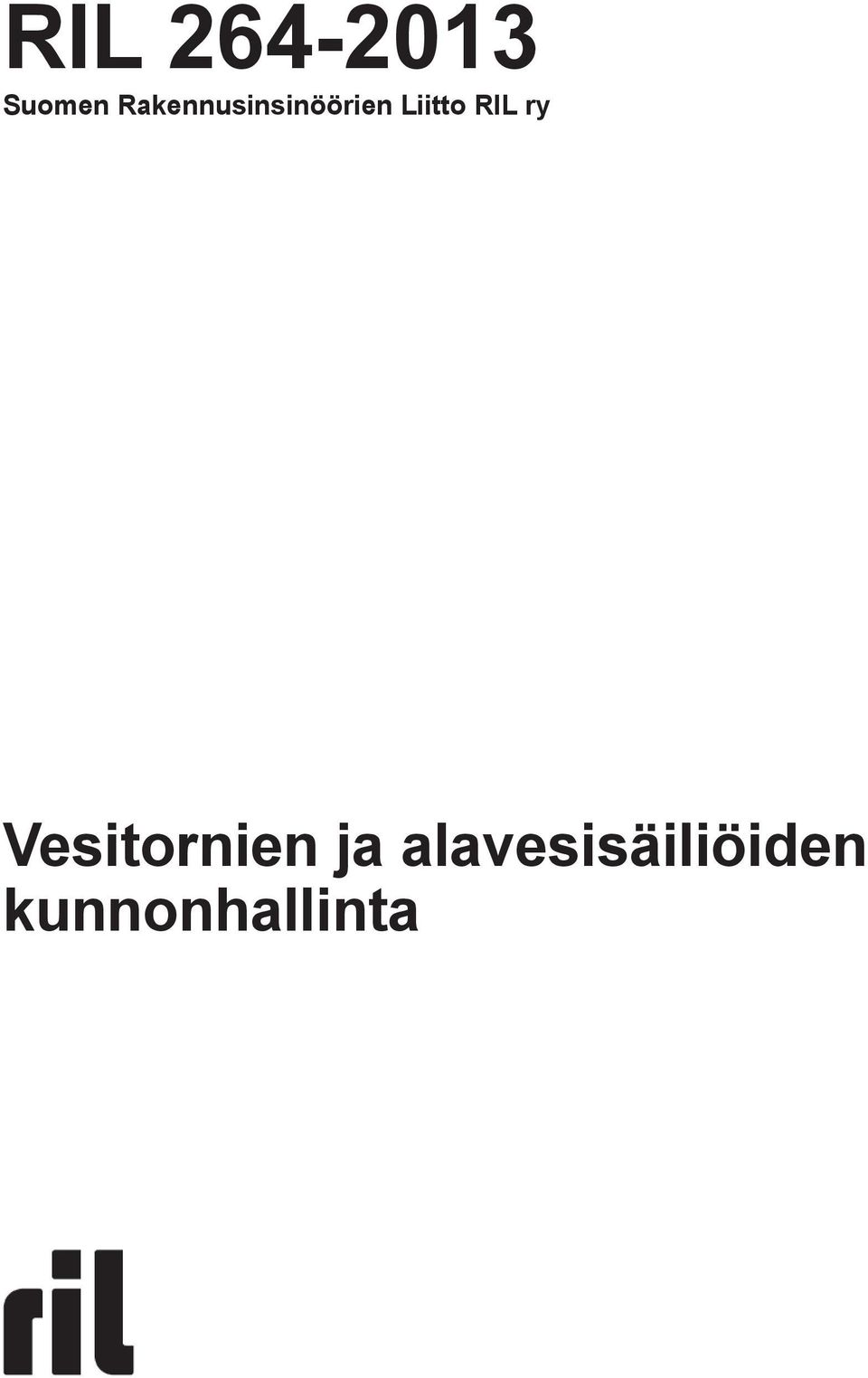 Liitto RIL ry Vesitornien