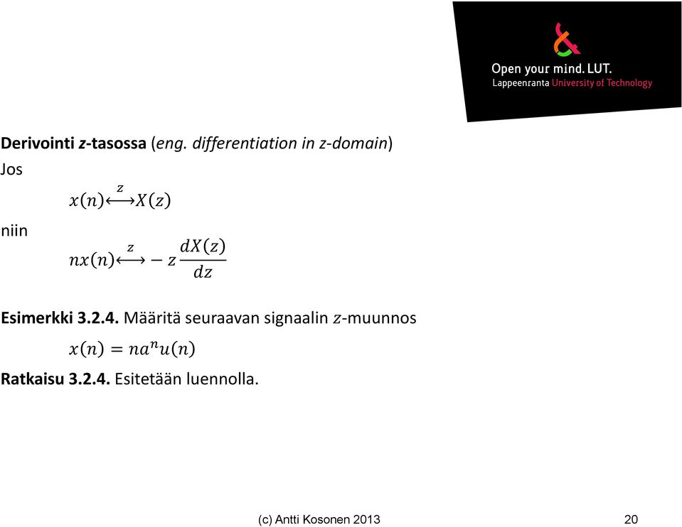 Esimerkki 3.2.4.