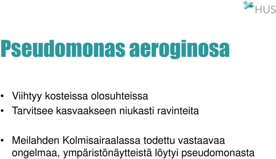 ravinteita Meilahden Kolmisairaalassa todettu