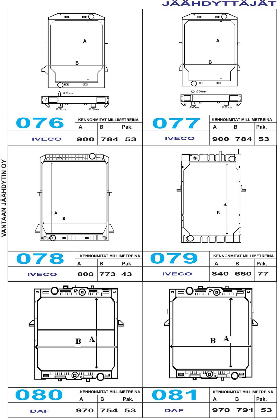 IVECO 800 773 43 IVECO 840 660 77