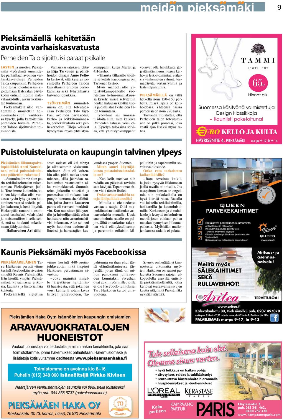 koukku ylös Kampaamo