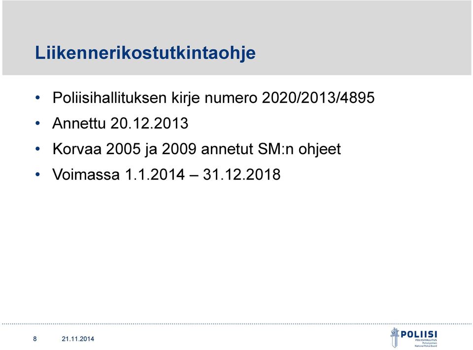 2020/2013/4895 Annettu 20.12.