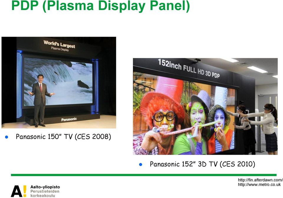 Panasonic 152 3D TV (CES 2010)