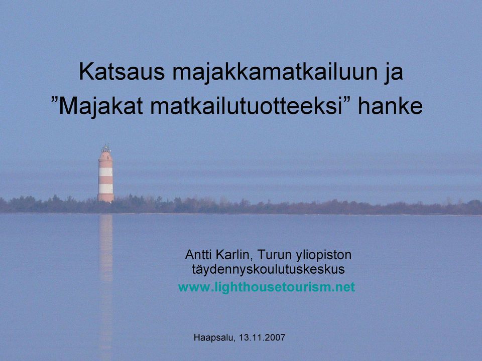 Antti Karlin, Turun yliopiston