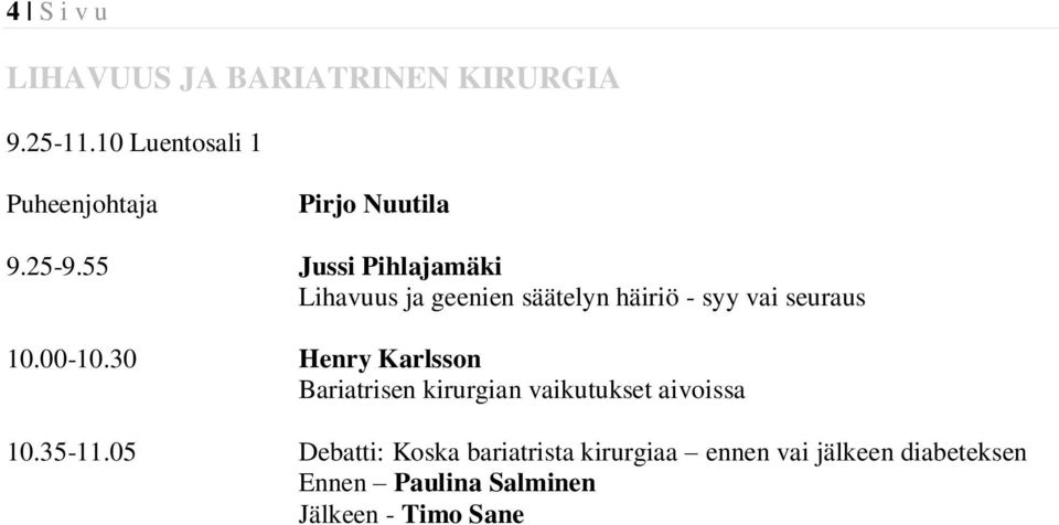 Ylipaino dating Scan