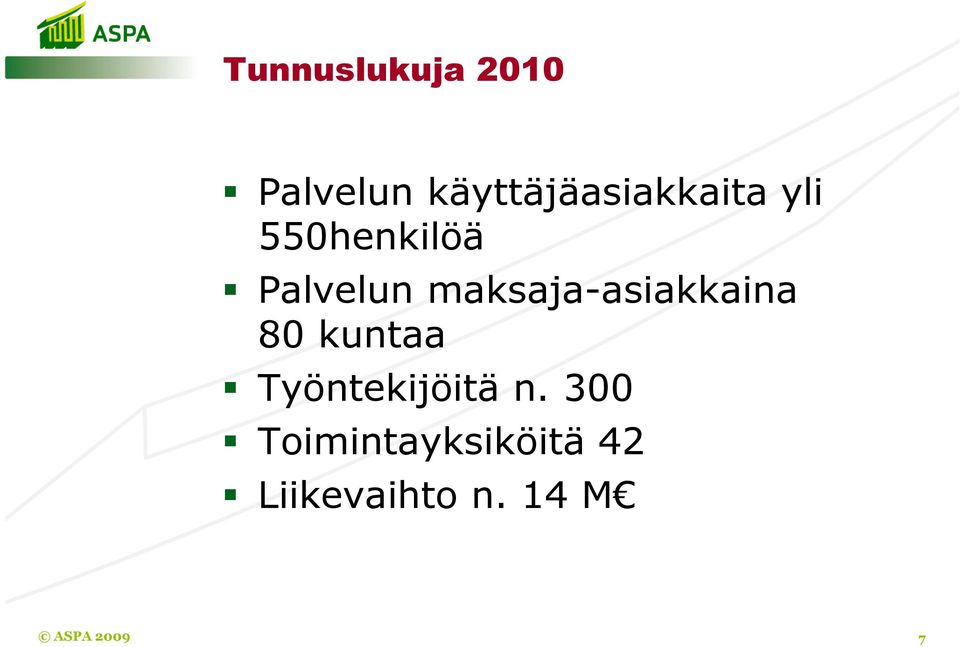 maksaja-asiakkaina 80 kuntaa Työntekijöitä