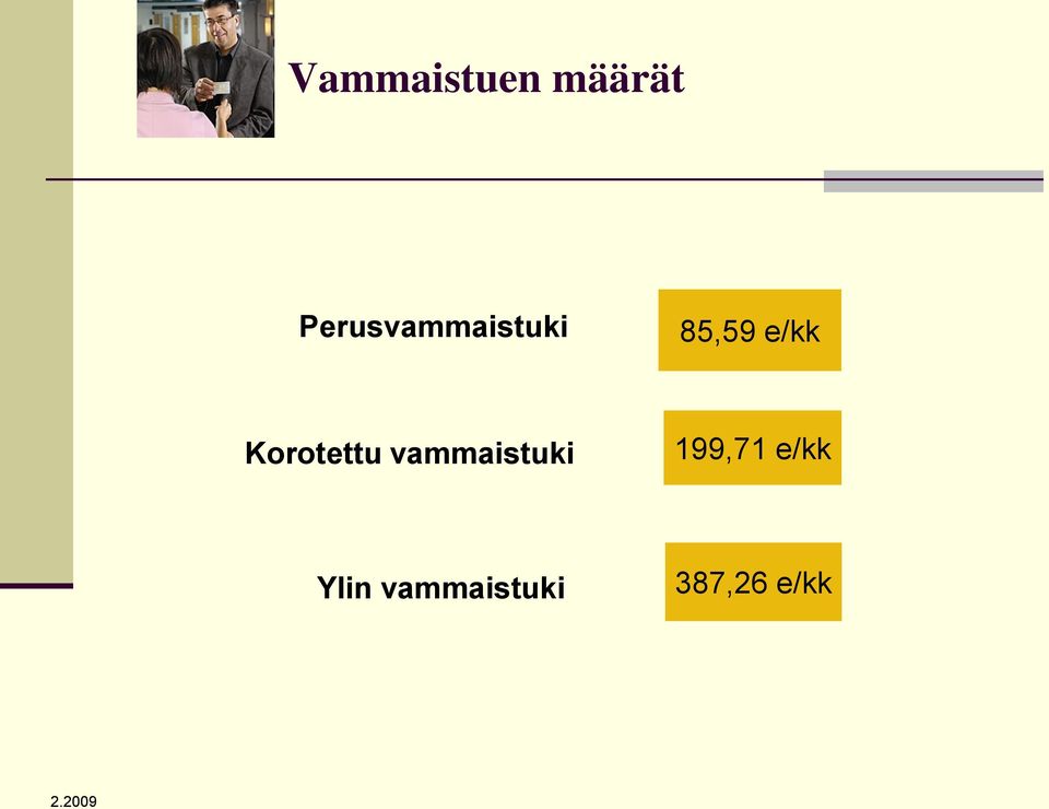 Korotettu vammaistuki