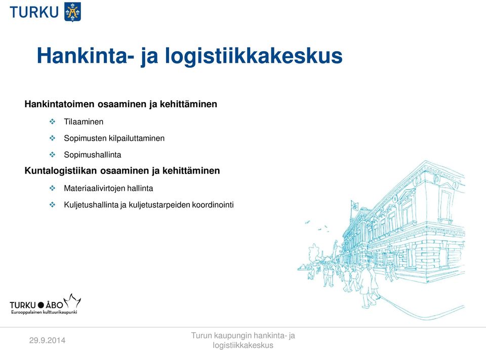 Kuntalogistiikan osaaminen ja kehittäminen