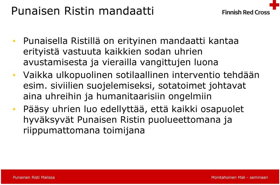 tehdään esim.