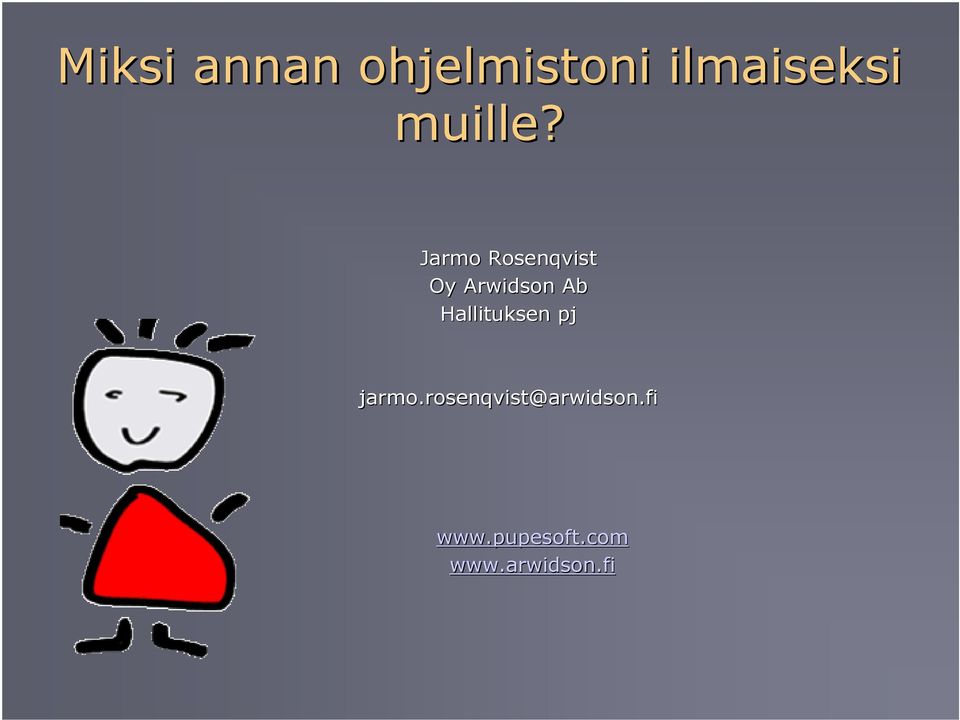 Jarmo Rosenqvist Oy Arwidson Ab