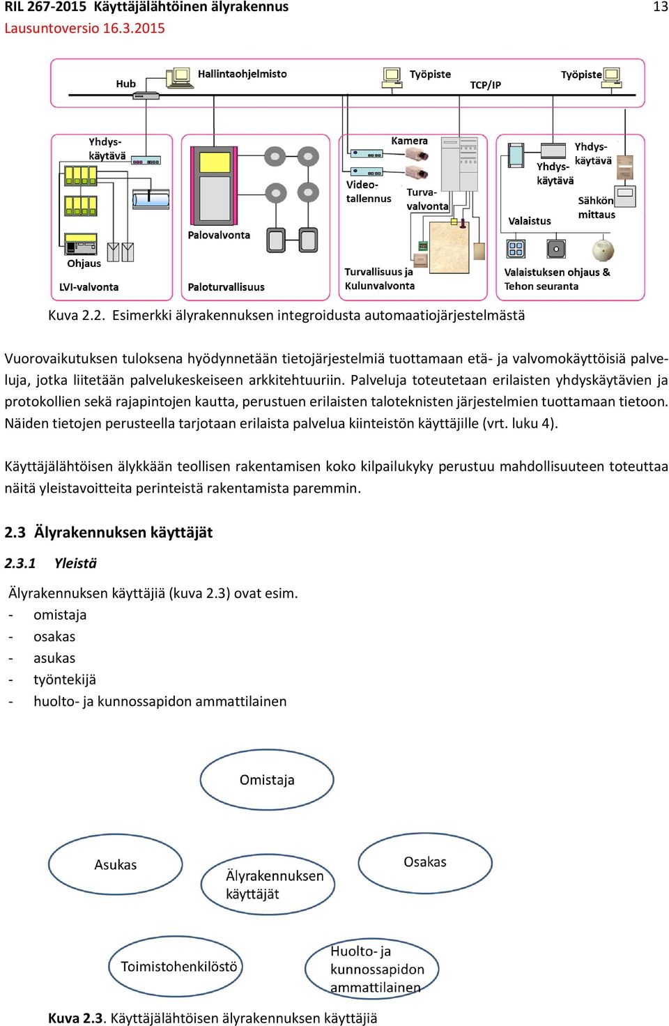 valvomokäyttöisiä palveluja, jotka liitetään palvelukeskeiseen arkkitehtuuriin.