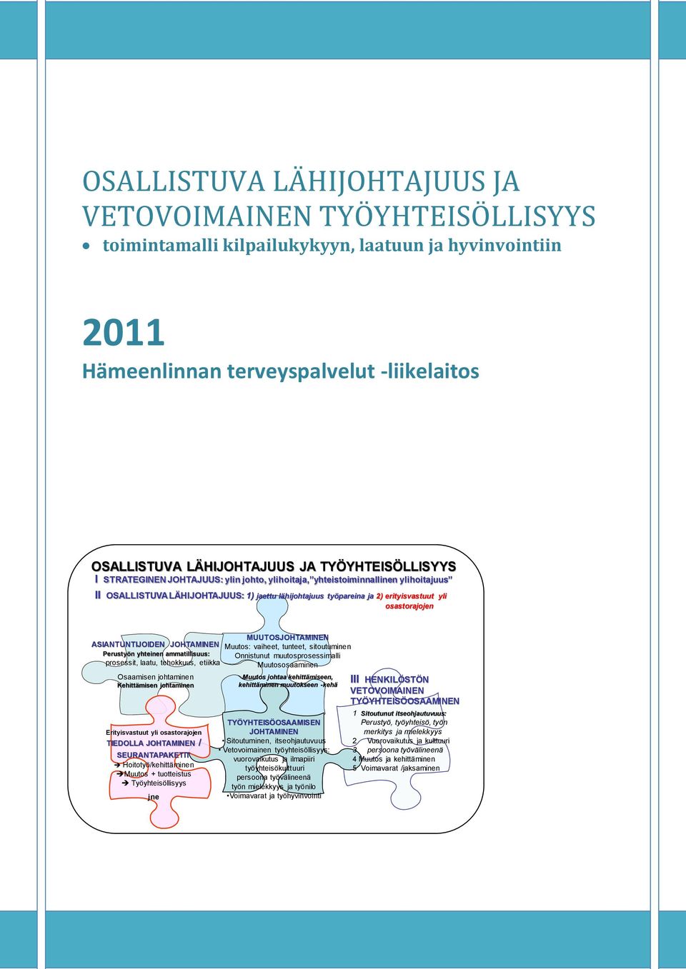 osastorajojen MUUTOSJOHTAMINEN ASIANTUNTIJOIDEN JOHTAMINEN Muutos: vaiheet, tunteet, sitoutuminen Perustyön yhteinen ammatillisuus: Onnistunut muutosprosessimalli prosessit, laatu, tehokkuus, etiikka