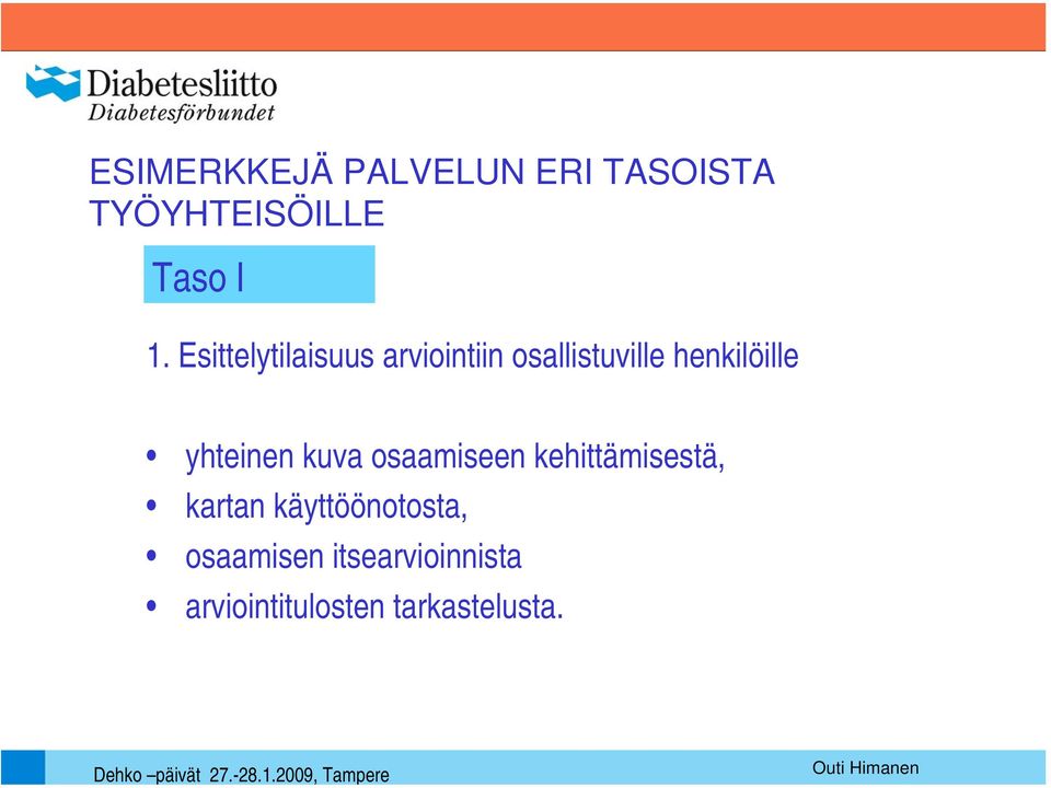 yhteinen kuva osaamiseen kehittämisestä, kartan