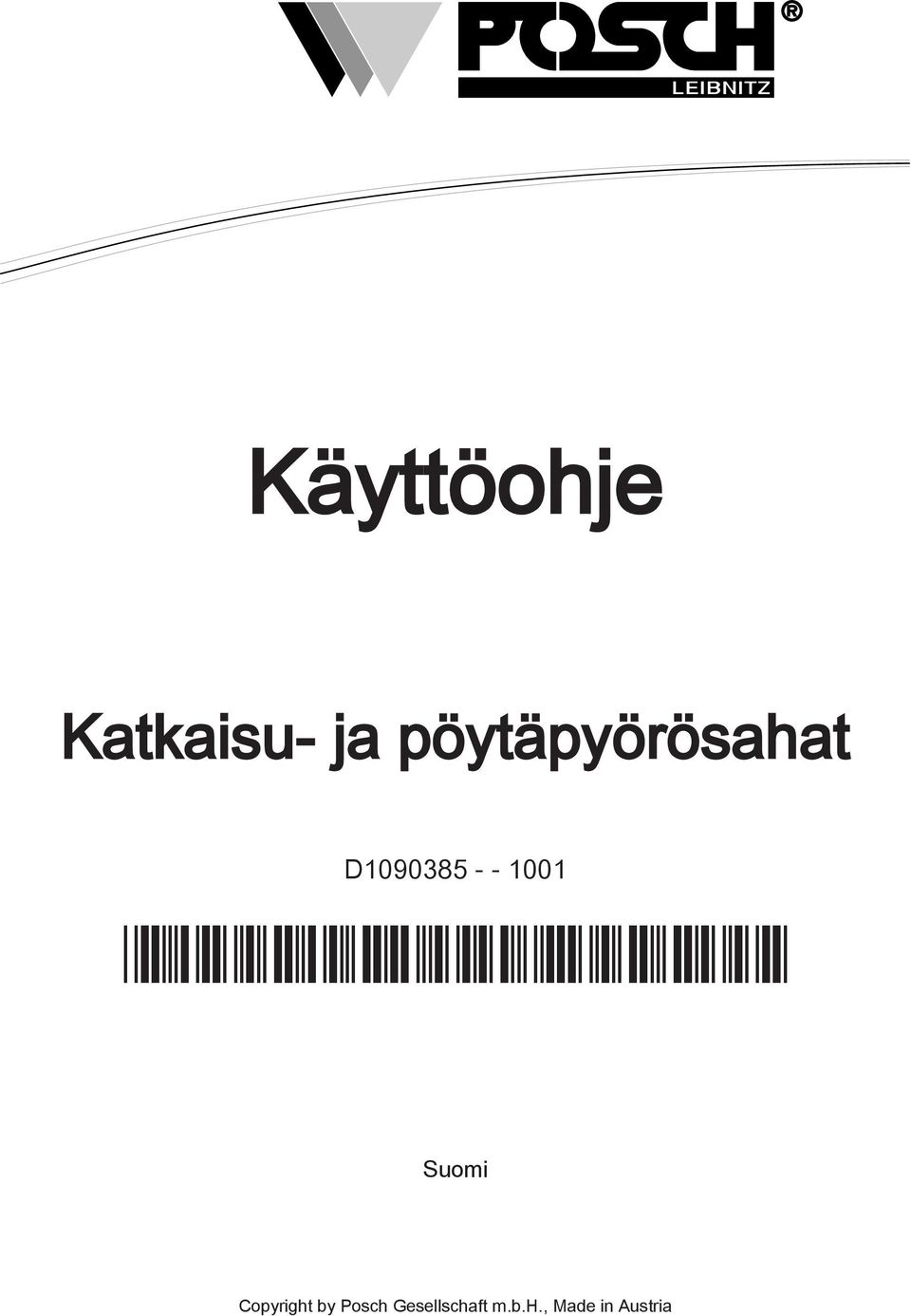 *D090385-00* Suomi Copyright by