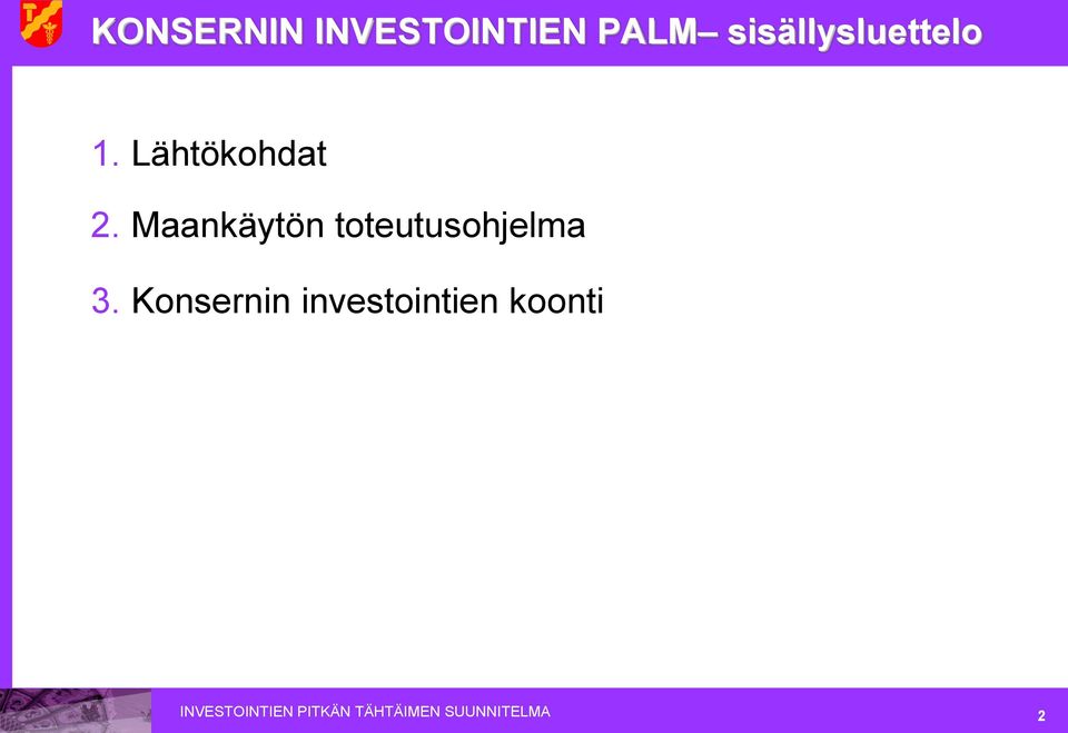 Maankäytön toteutusohjelma 3.
