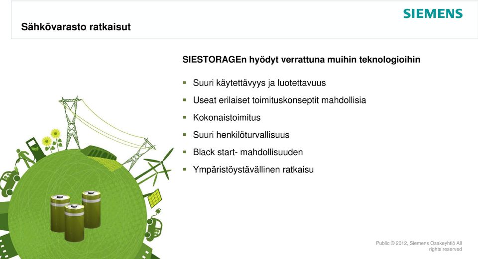 erilaiset toimituskonseptit mahdollisia Kokonaistoimitus Suuri