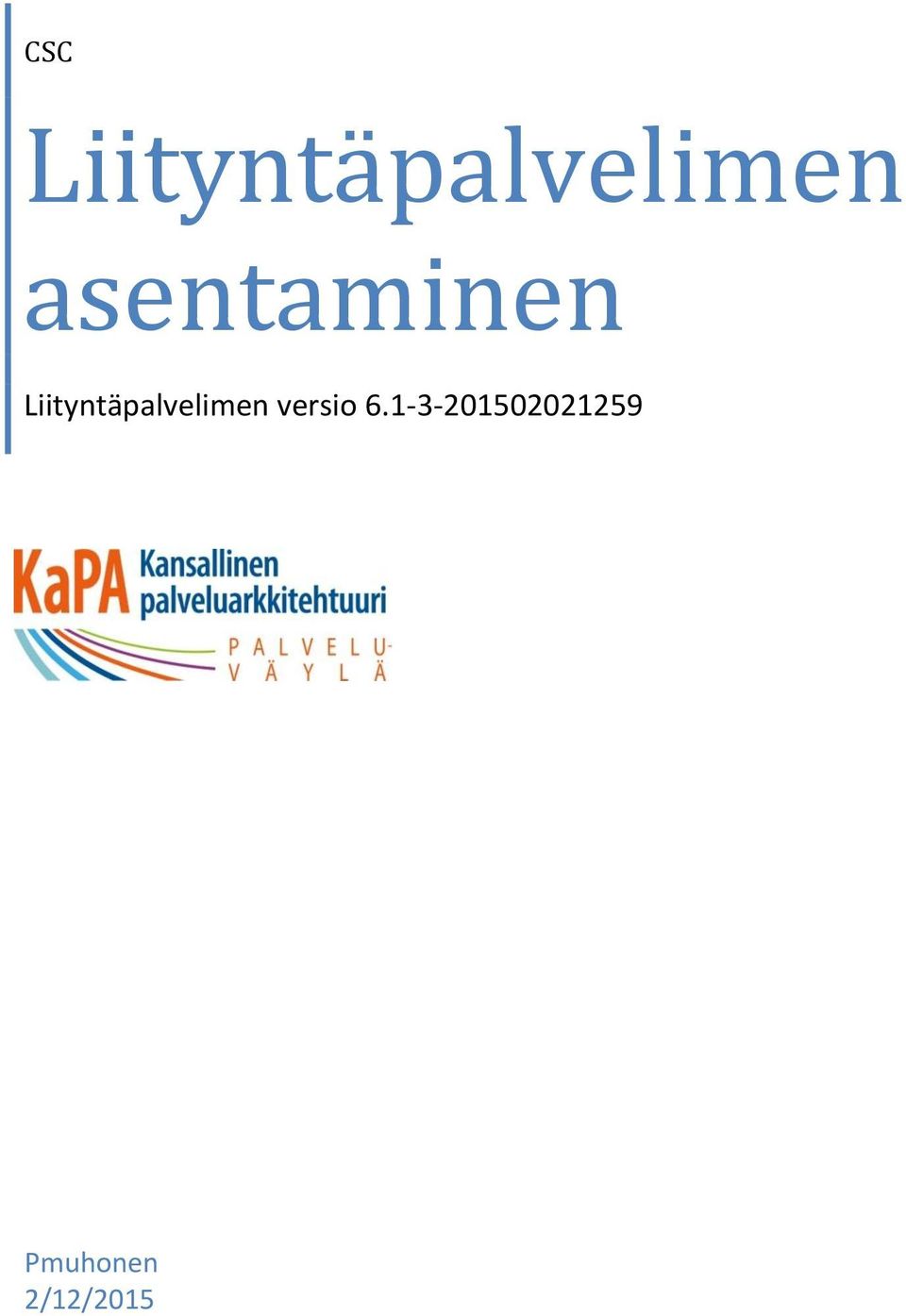 Liityntäpalvelimen