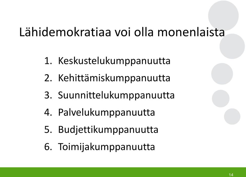 Kehittämiskumppanuutta 3.