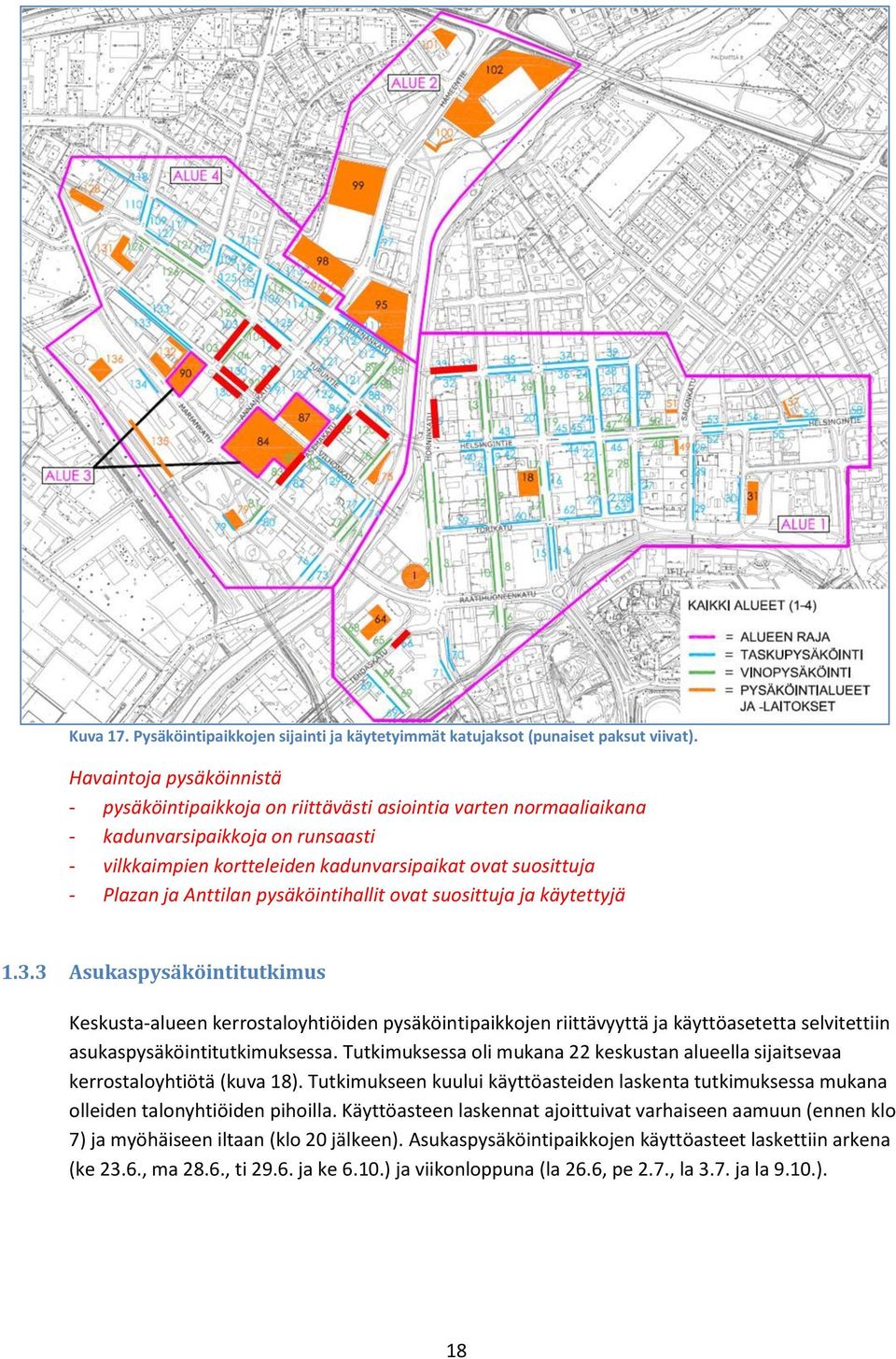 Anttilan pysäköintihallit ovat suosittuja ja käytettyjä 1.3.