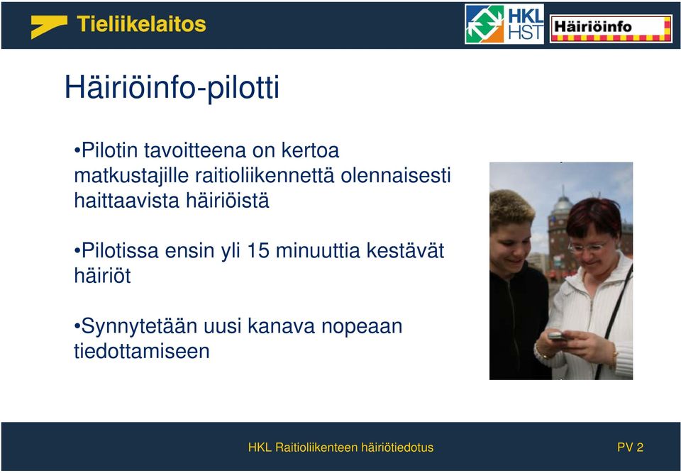 Pilotissa ensin yli 15 minuuttia kestävät häiriöt Synnytetään