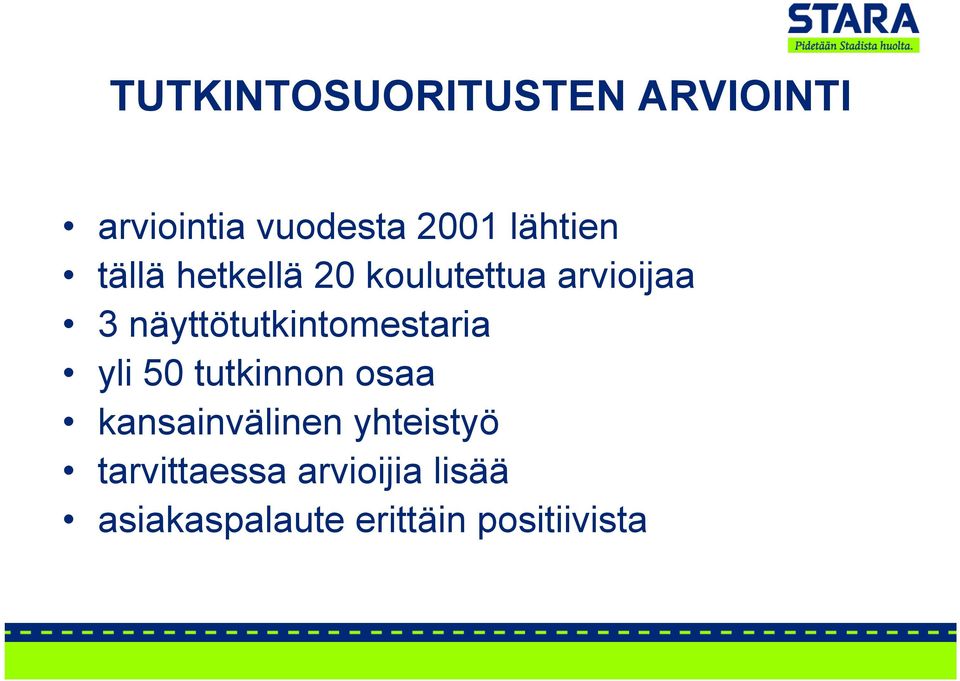 näyttötutkintomestaria yli 50 tutkinnon osaa kansainvälinen