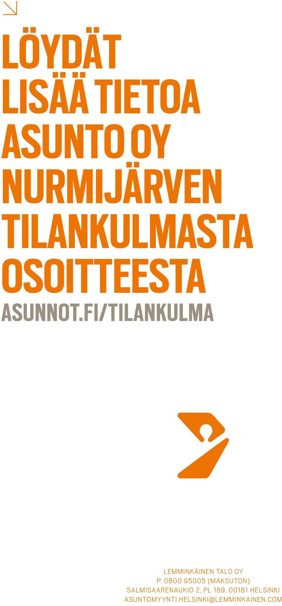 fi/tilankulma Lemminkäinen Talo Oy p.