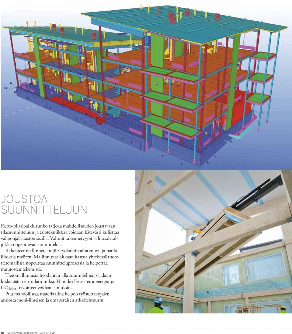 Mallinnus asiakkaan kanssa yhteisessä tuotetietomallissa nopeuttaa suunnitteluprosessia ja helpottaa muutosten tekemistä.