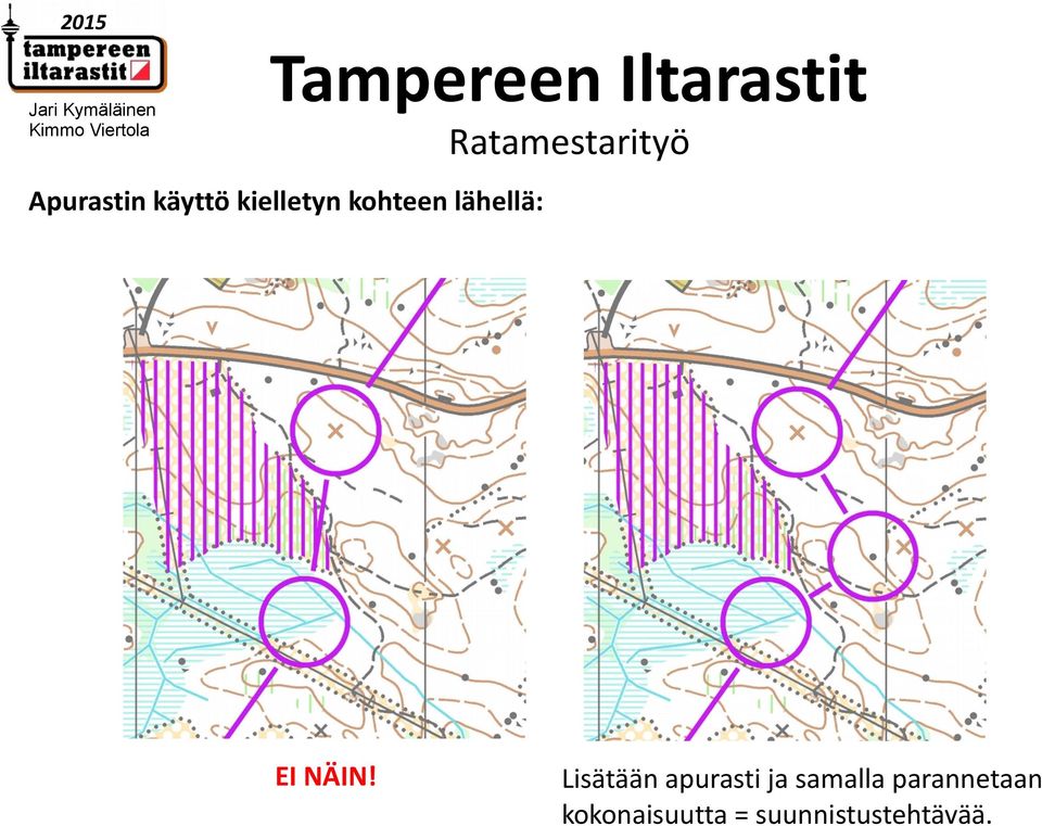 Lisätään apurasti ja samalla