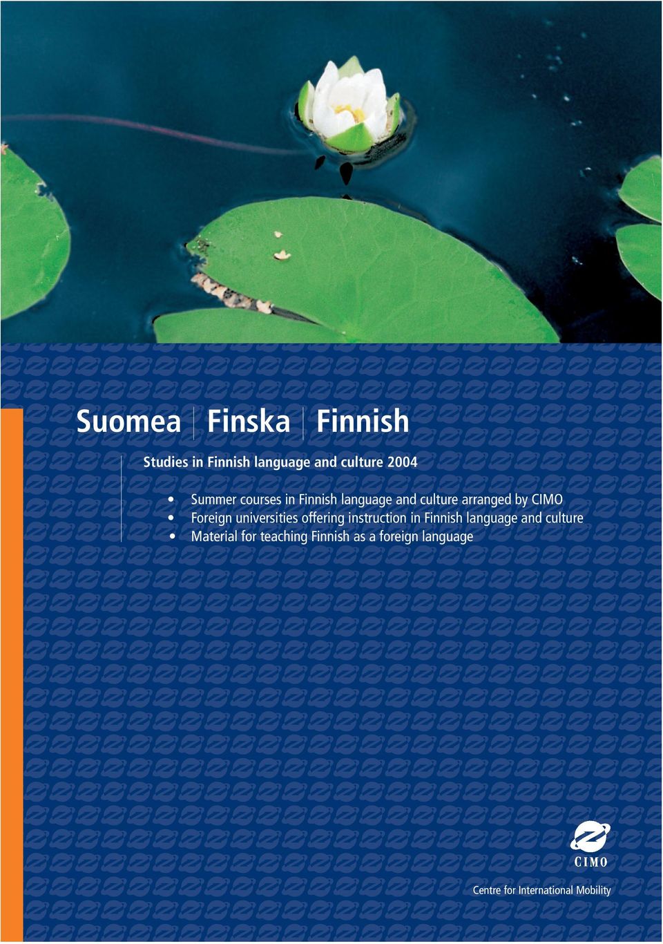 offering instruction in Finnish language and culture Material for