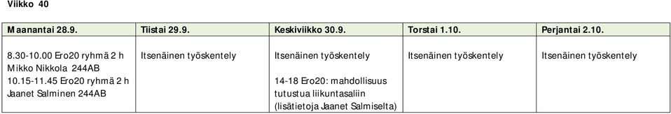 00 Ero20 ryhmä 2 h Mikko Nikkola 244AB 10.15-11.