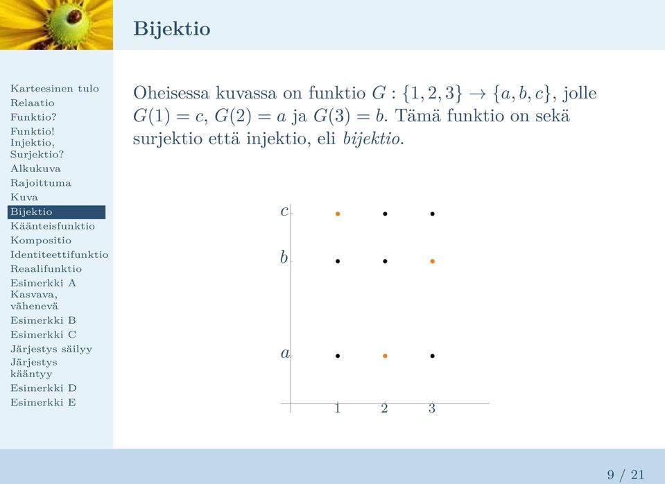 G(3) = b.