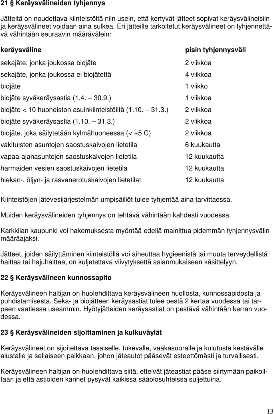 syväkeräysastia (1.4. 30