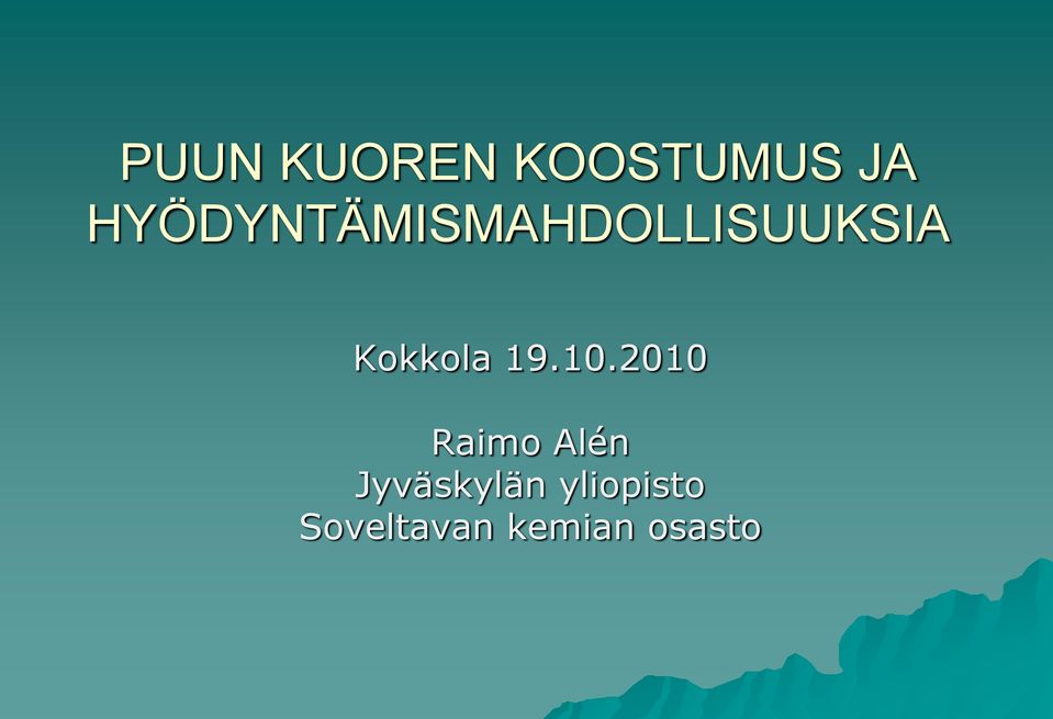 Kokkola 19.10.