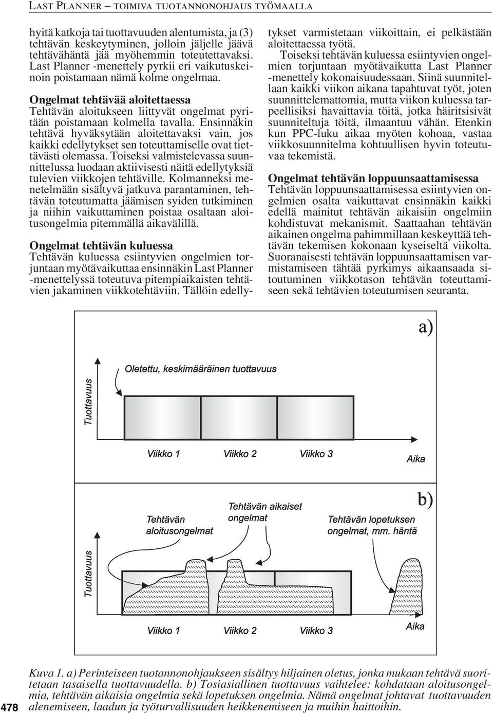 Ensinnäkin tehtävä hyväksytään aloitettavaksi vain, jos kaikki edellytykset sen toteuttamiselle ovat tiettävästi olemassa.