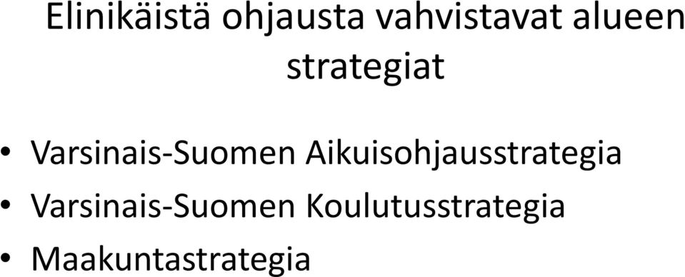 Aikuisohjausstrategia