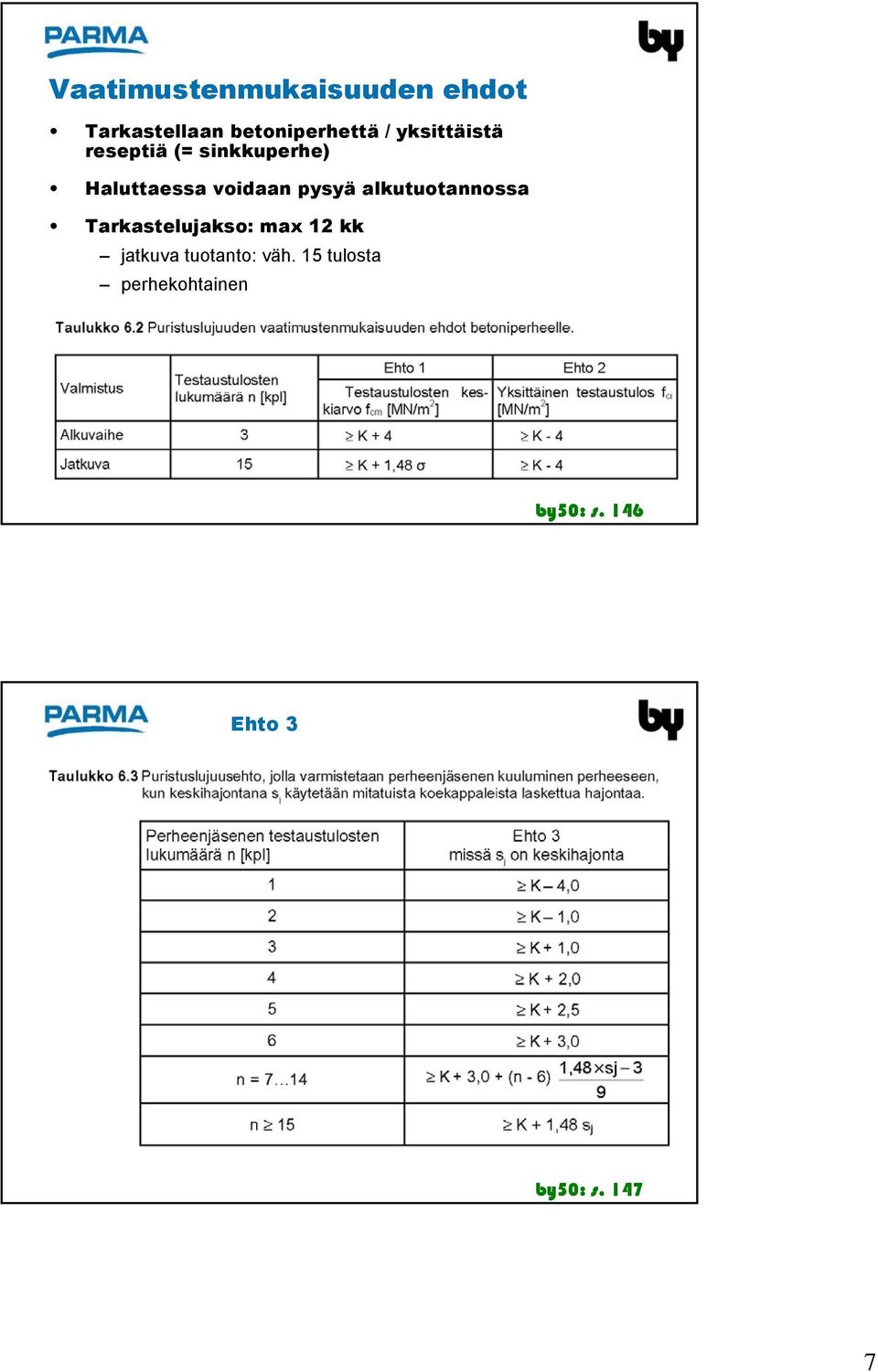 alkutuotannossa Tarkastelujakso: max 12 kk jatkuva tuotanto: