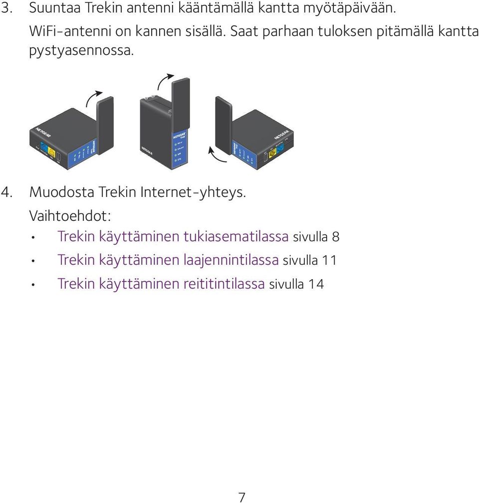 NETGEAR NETGEAR Reset Internet/LAN LAN USB WiFi Internet Power NETGEAR Power Internet WiFi USB Power Internet WiFi USB 4.