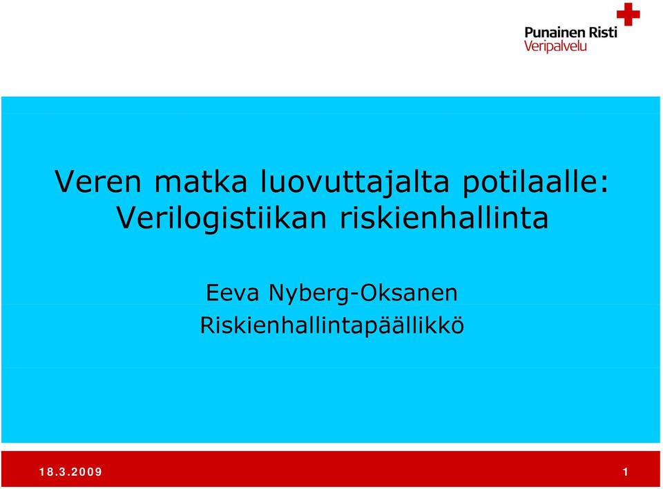 riskienhallinta Eeva