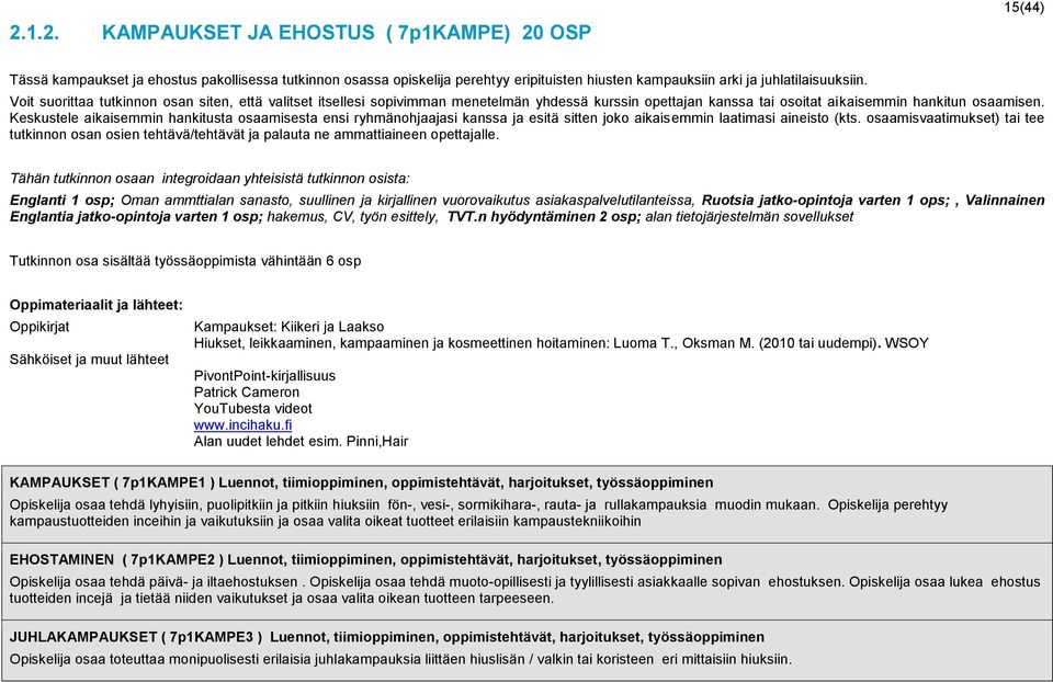 Keskustele aikaisemmin hankitusta osaamisesta ensi ryhmänohjaajasi kanssa ja esitä sitten joko aikaisemmin laatimasi aineisto (kts.