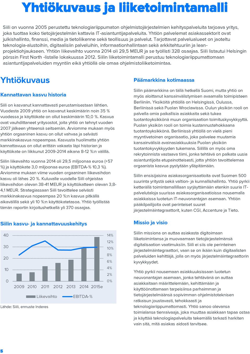 Tarjottavat palvelualueet on jaoteltu teknologia-alustoihin, digitaalisiin palveluihin, informaationhallintaan sekä arkkitehtuuriin ja leanprojektiohjaukseen.