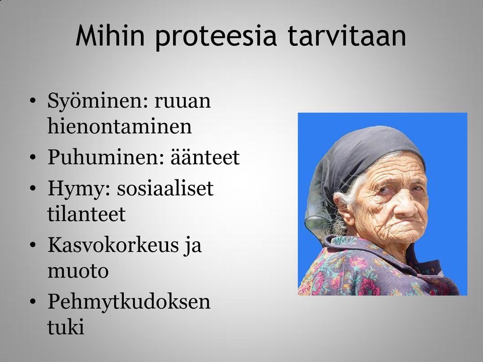 äänteet Hymy: sosiaaliset tilanteet